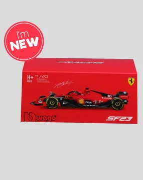 1:43 F1 2023 Ferrari SF-23 With Helmet Leclerc