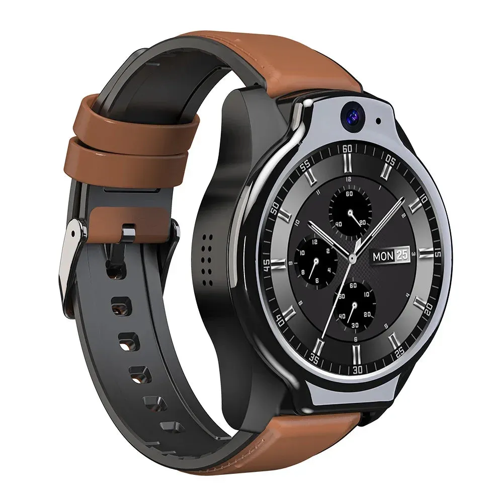 4G 13MP Rear Camera GPS Health Monitoring Waterproof Smartwatch