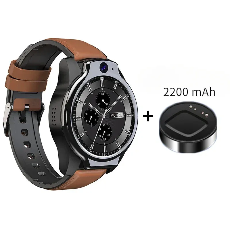 4G 13MP Rear Camera GPS Health Monitoring Waterproof Smartwatch