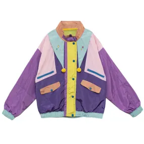 80's Kids Color Block Jacket