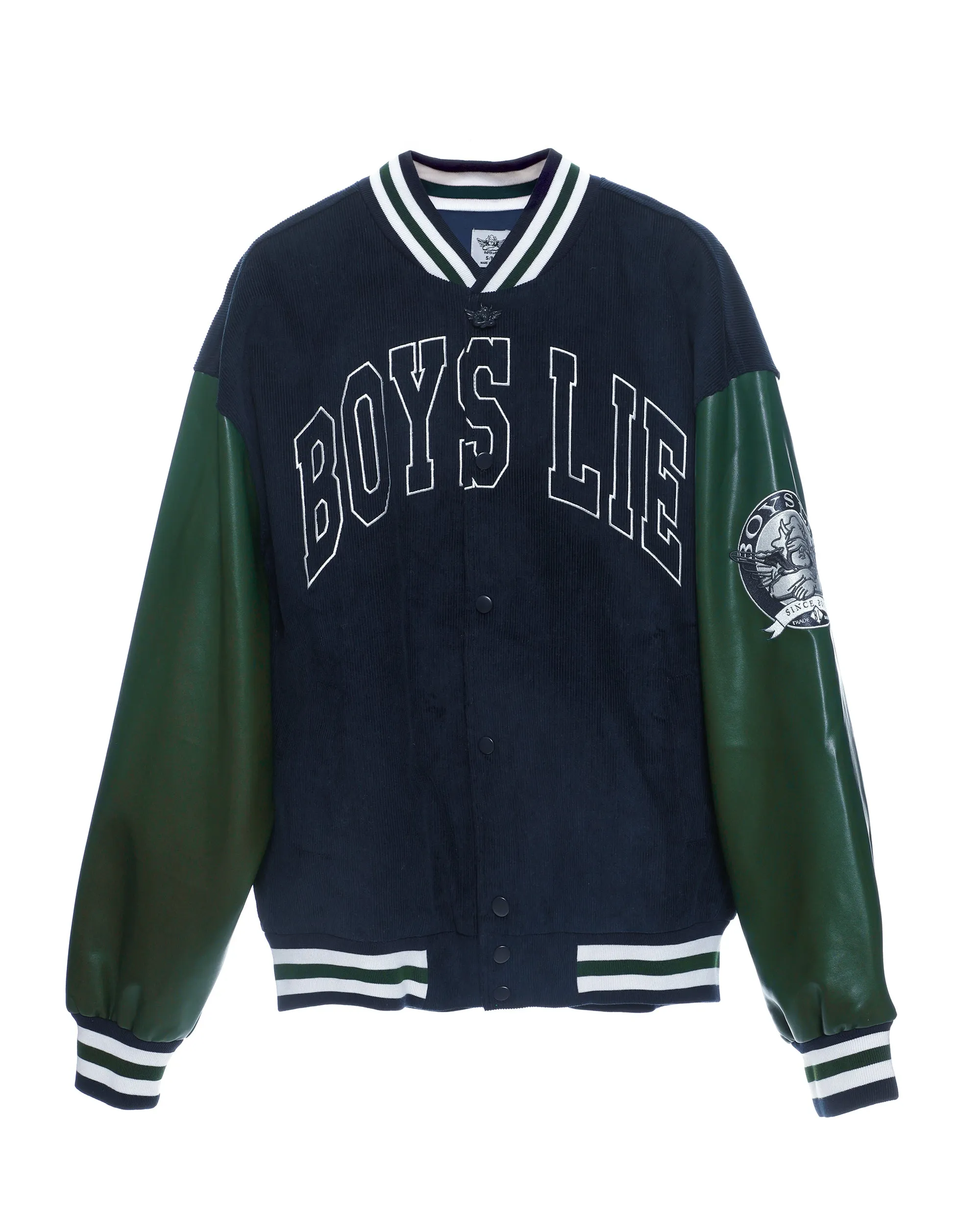 A Team Goes Blue Varsity Jacket