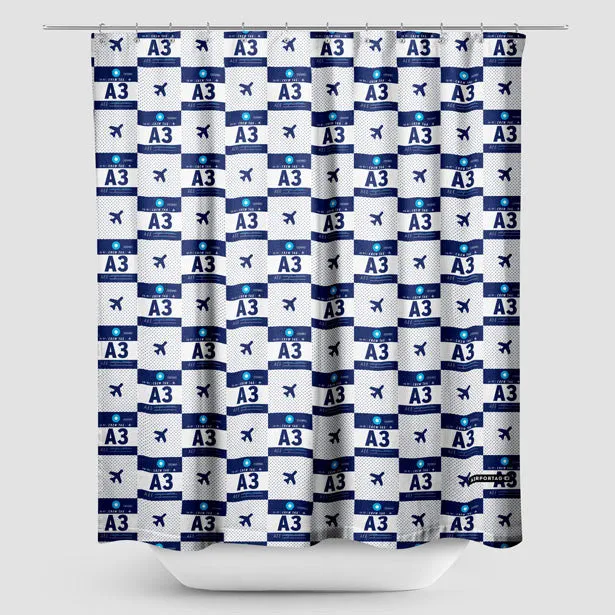 A3 - Shower Curtain