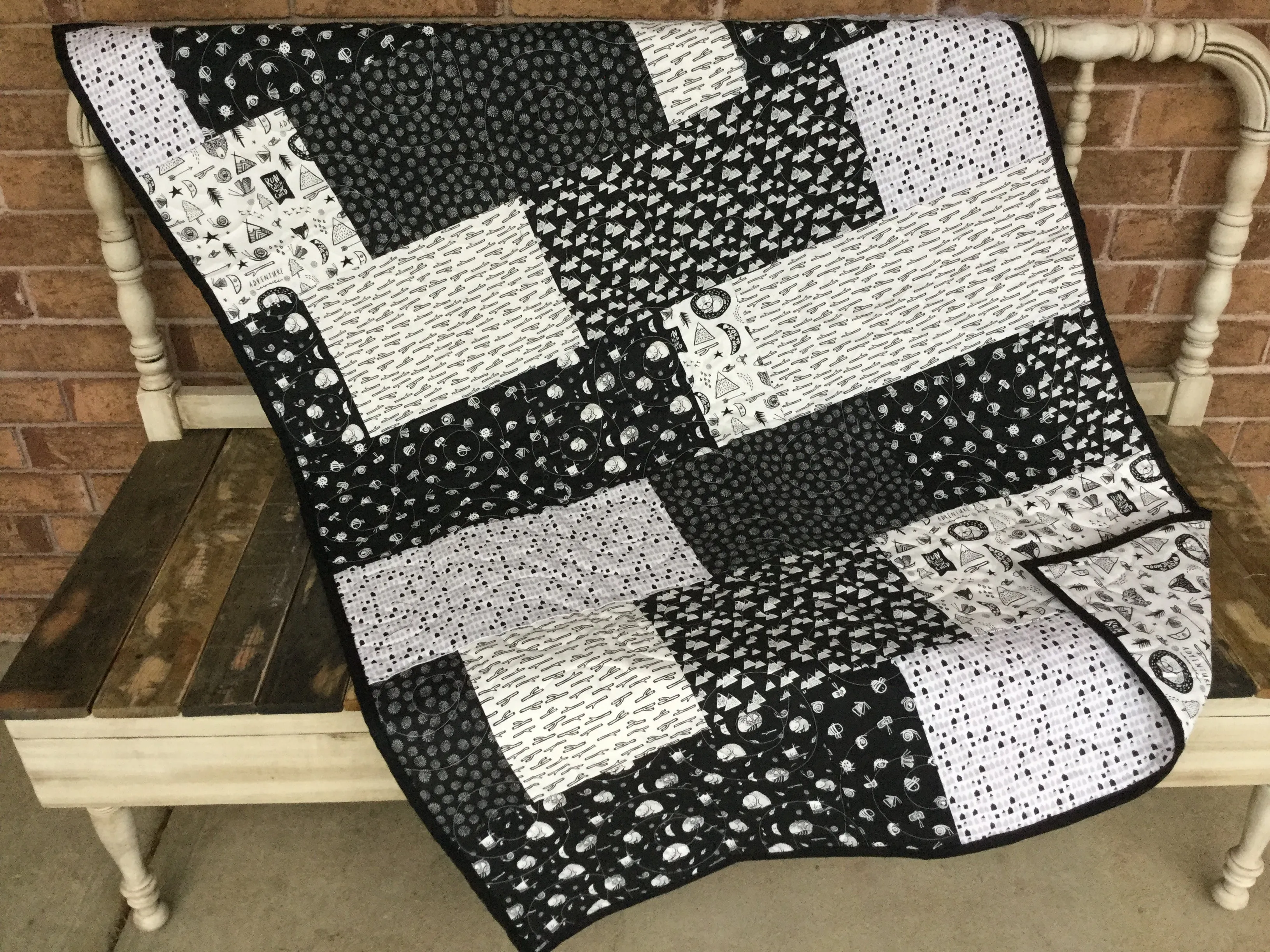 Adventure Awaits Baby Quilt