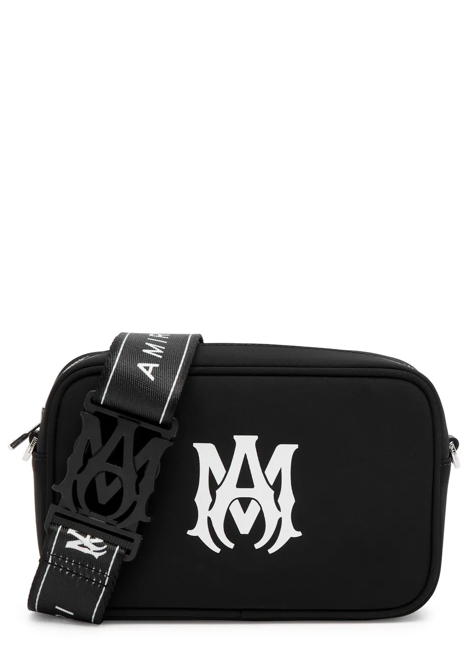 AMIRI Logo-print nylon camera bag  -                         -                     -                