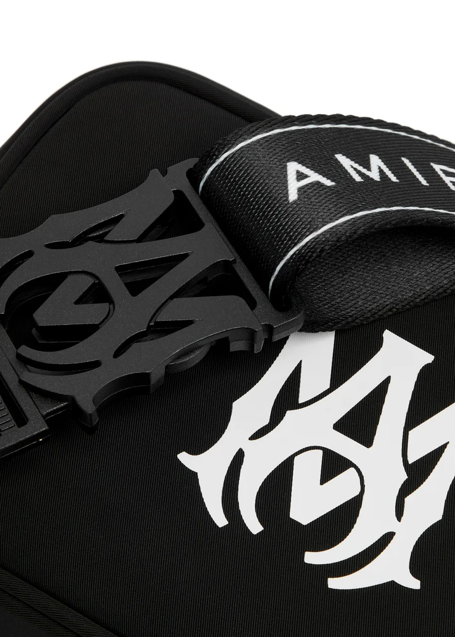 AMIRI Logo-print nylon camera bag  -                         -                     -                