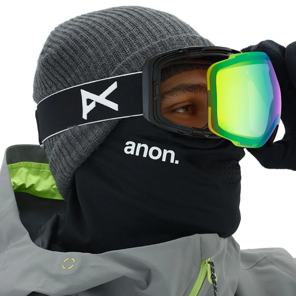 Anon M2 MFI Snowboard/Ski Goggles With Spare Lens - Black/Sonar