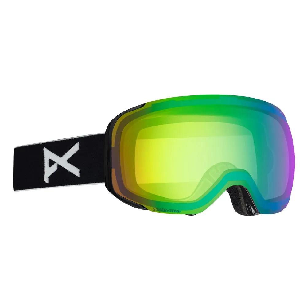 Anon M2 MFI Snowboard/Ski Goggles With Spare Lens - Black/Sonar