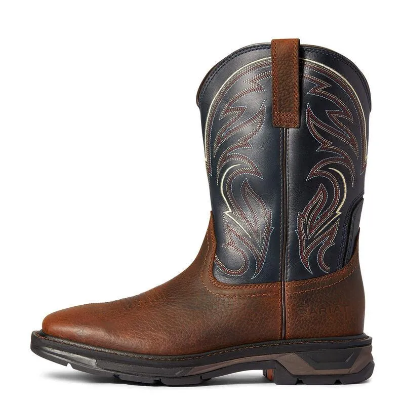 Ariat Men's WorkHog XT Cottonwood Brown Oiled Rowdy Work Boot 10038320