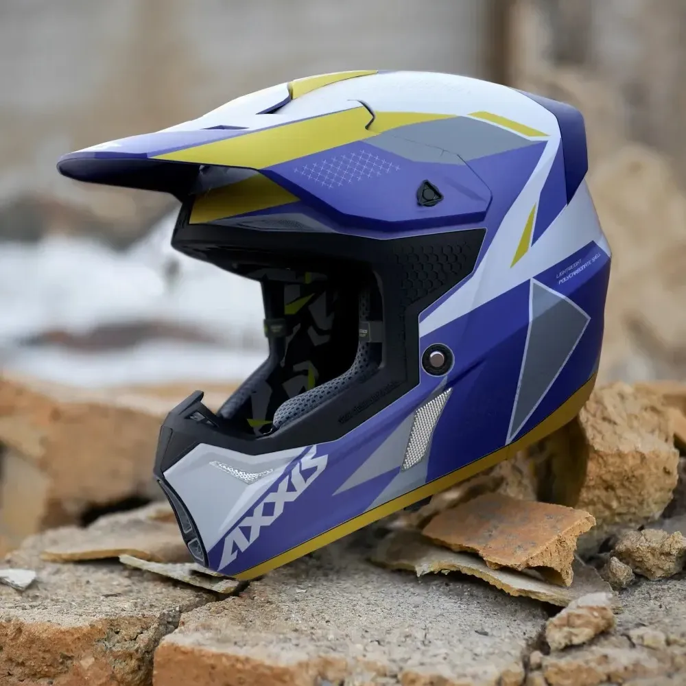 Axxis Wolf Bandit Helmet - Yellow