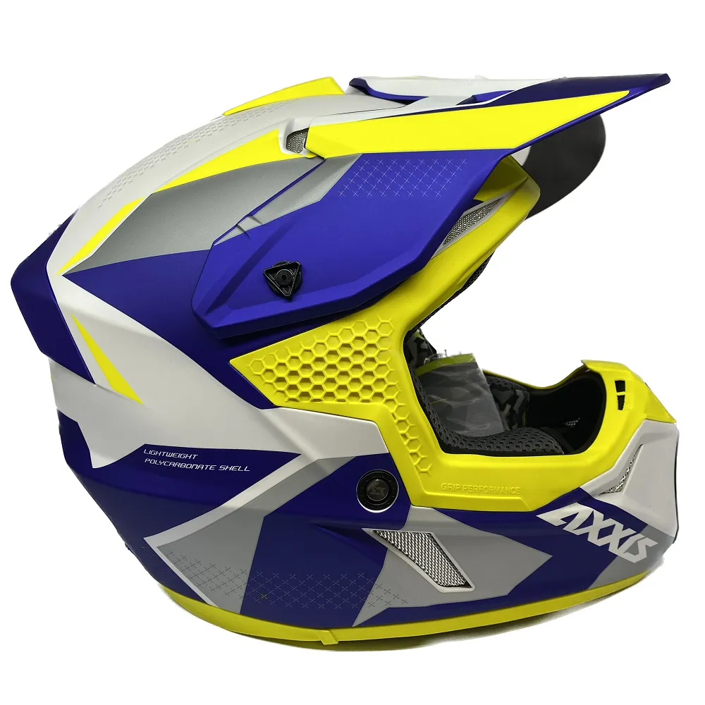 Axxis Wolf Bandit Helmet - Yellow