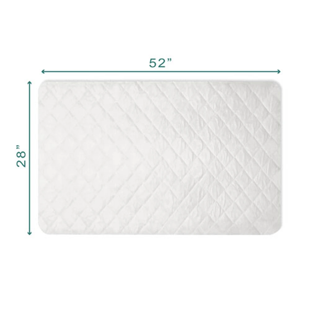 BABY WORKS Baby Works Quilted & Fitted Bamboo Crib Mattress Protector