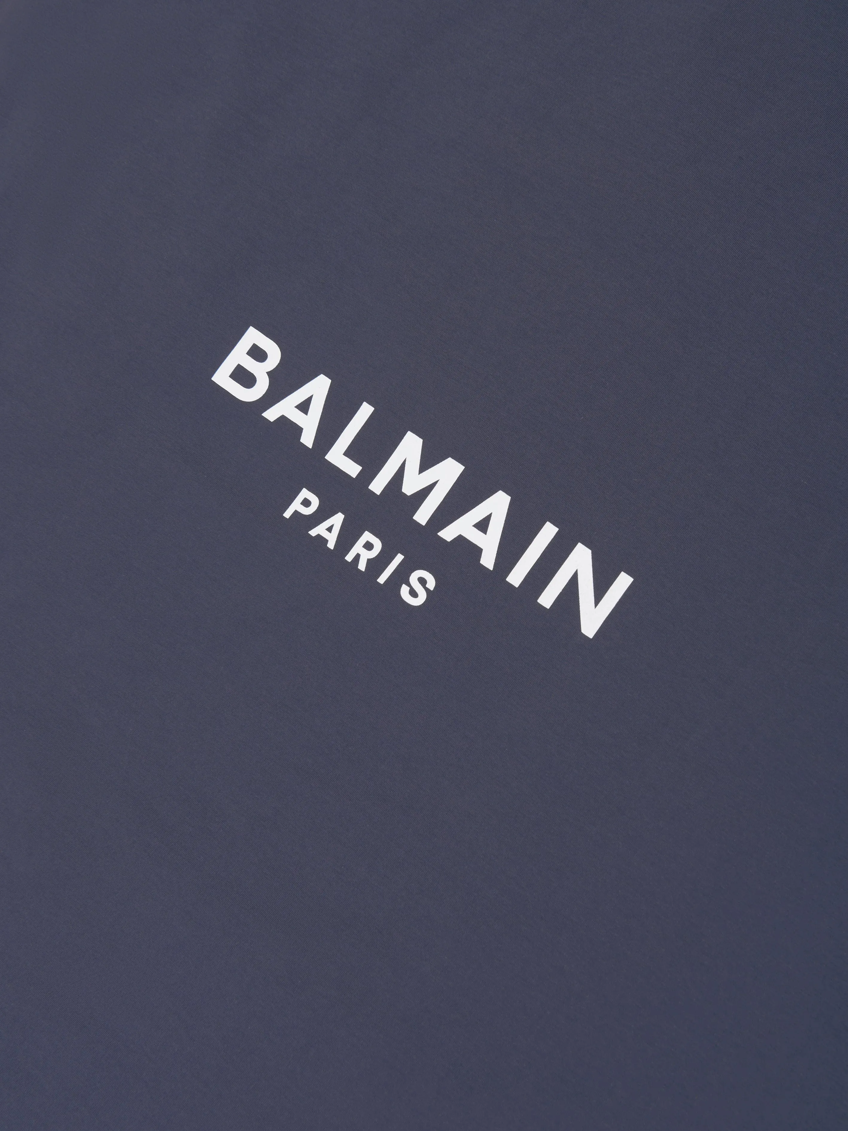 Balmain Baby Paris Logo Blanket in Navy