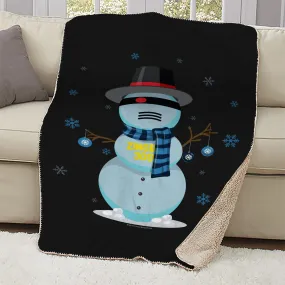 Big Brother Snowbot 3000 Sherpa Blanket