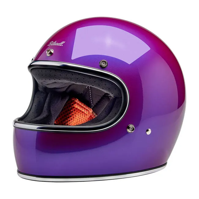 BILTWELL GRINGO HELMET METALLIC GRAPE