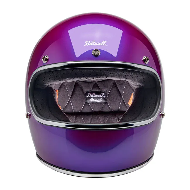 BILTWELL GRINGO HELMET METALLIC GRAPE