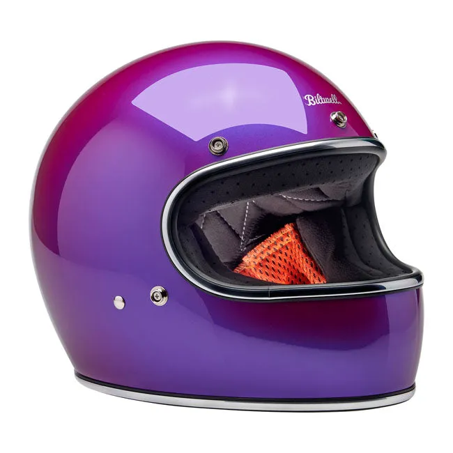 BILTWELL GRINGO HELMET METALLIC GRAPE