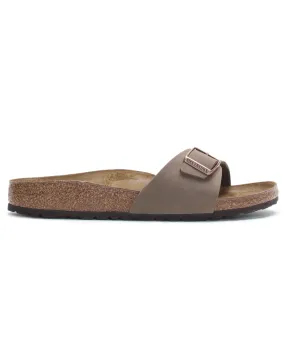 Birkenstock Madrid Birko-Flor Nubuck Mules Narrow Width | Simply Be