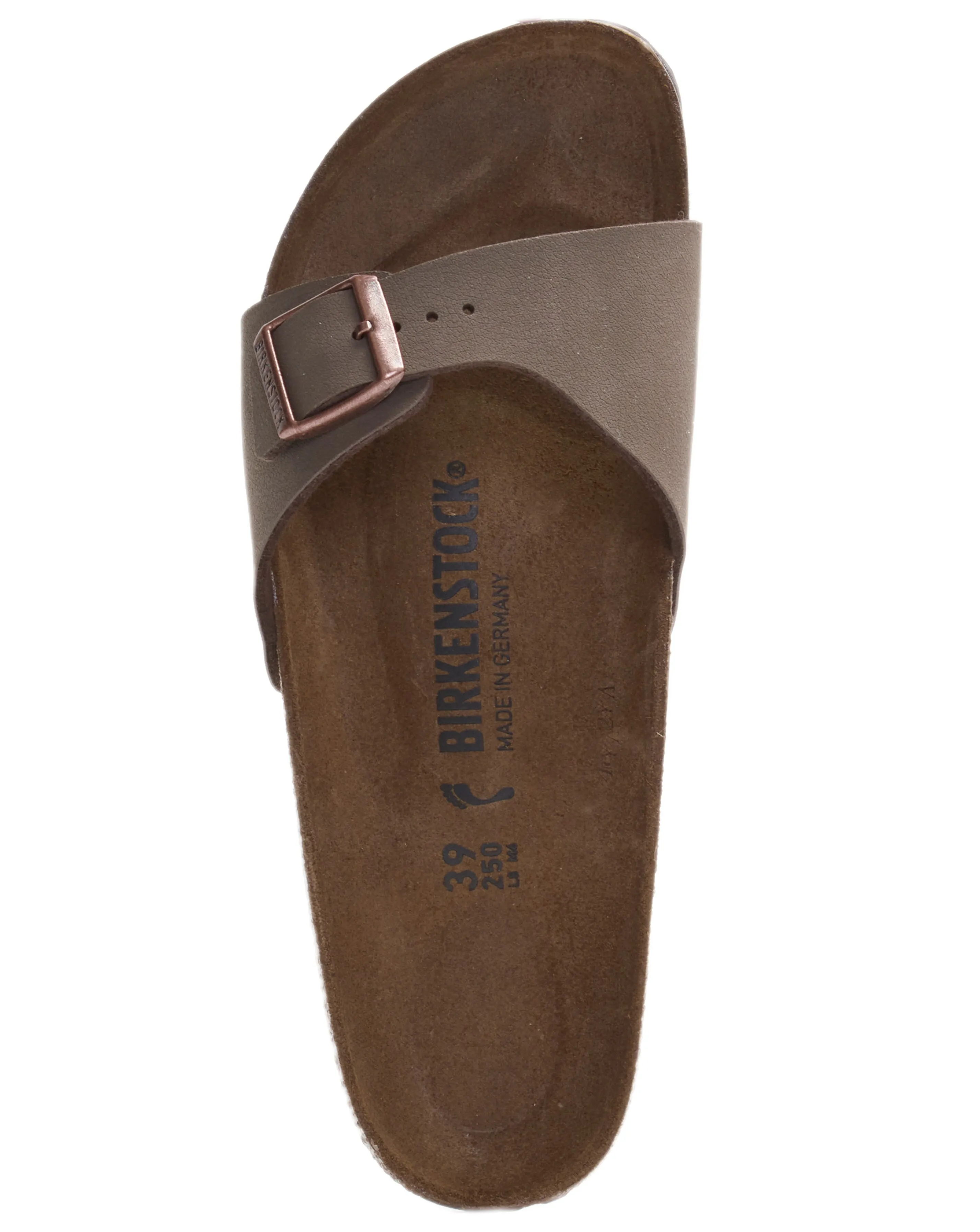 Birkenstock Madrid Birko-Flor Nubuck Mules Narrow Width | Simply Be