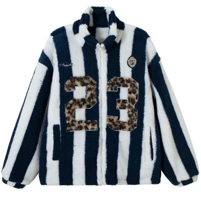 Blokette Stripe Fleece Jacket