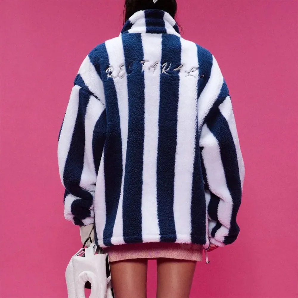 Blokette Stripe Fleece Jacket