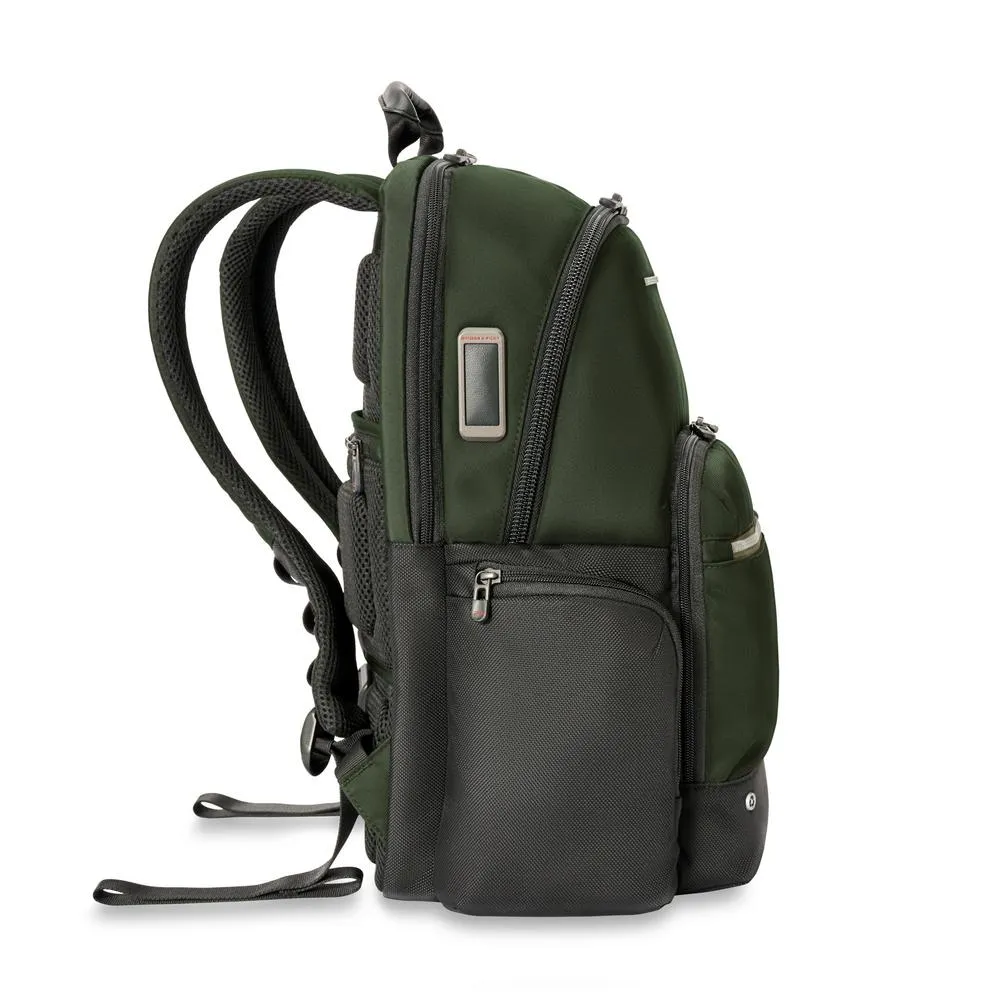 Briggs & Riley Recycled Day Bag Medium Multi-Pocket Backpack  