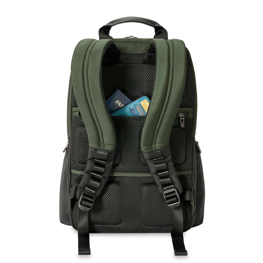 Briggs & Riley Recycled Day Bag Medium Multi-Pocket Backpack  