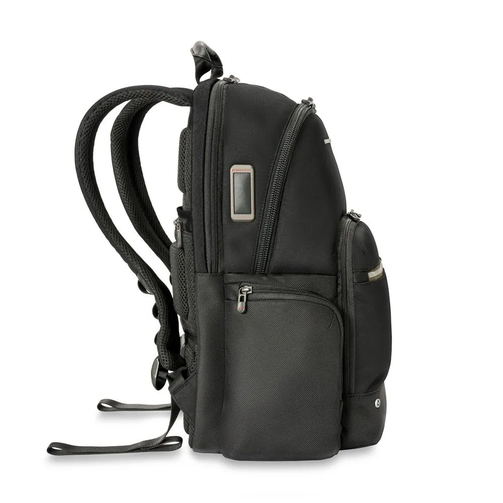 Briggs & Riley Recycled Day Bag Medium Multi-Pocket Backpack  