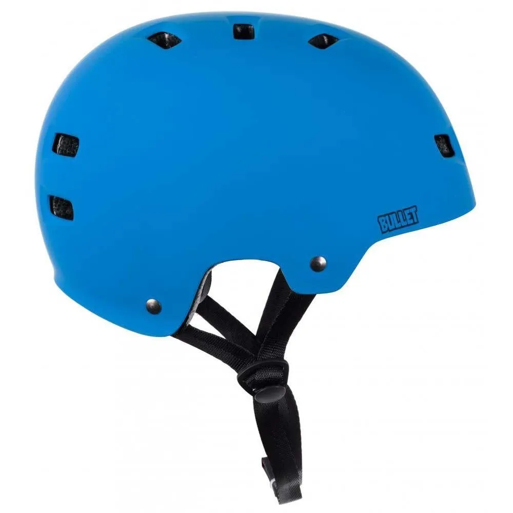 Bullet Deluxe Helmet T35 Youth 49-54cm Matt Blue