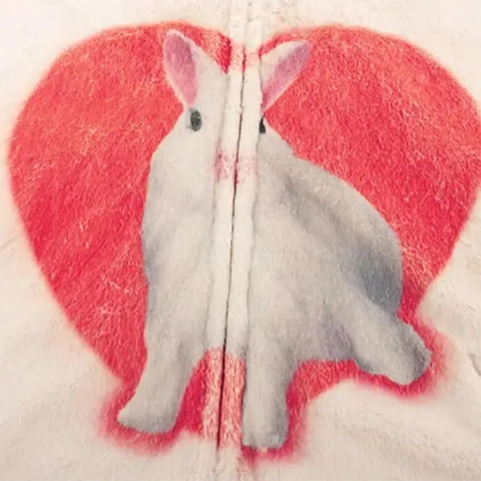 Bunny & Heart Fleece Jacket