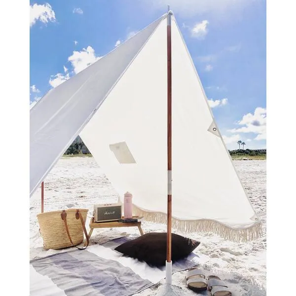 Business & Pleasure Co. Premium Beach Tent, Antique White