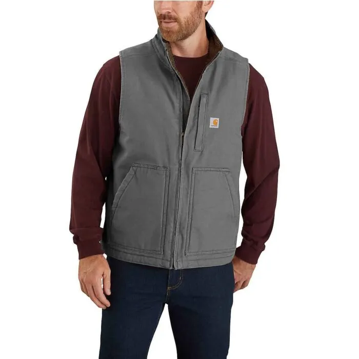 Carhartt Men's Sherpa-Lined Mock Neck Vest