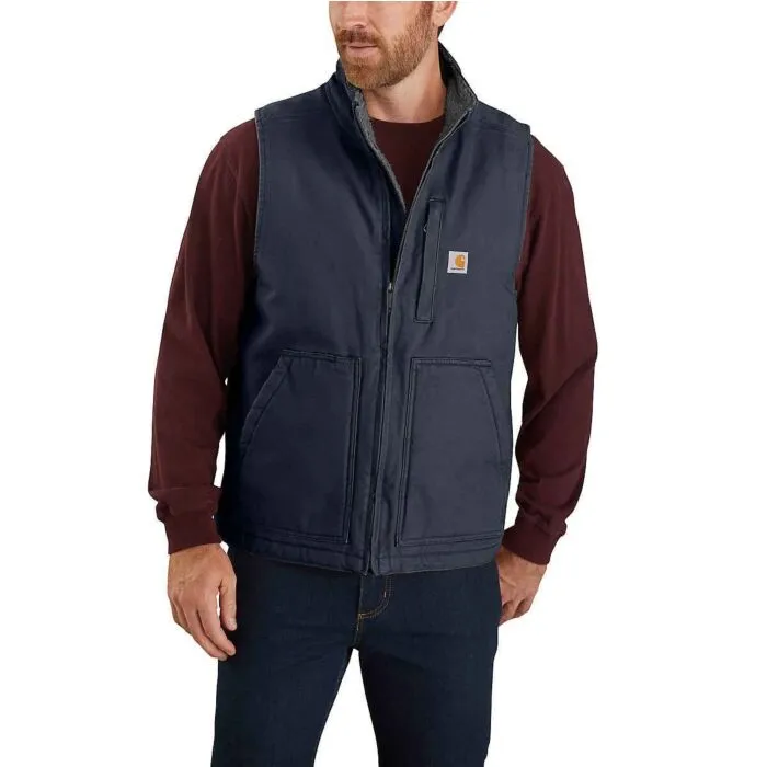 Carhartt Men's Sherpa-Lined Mock Neck Vest