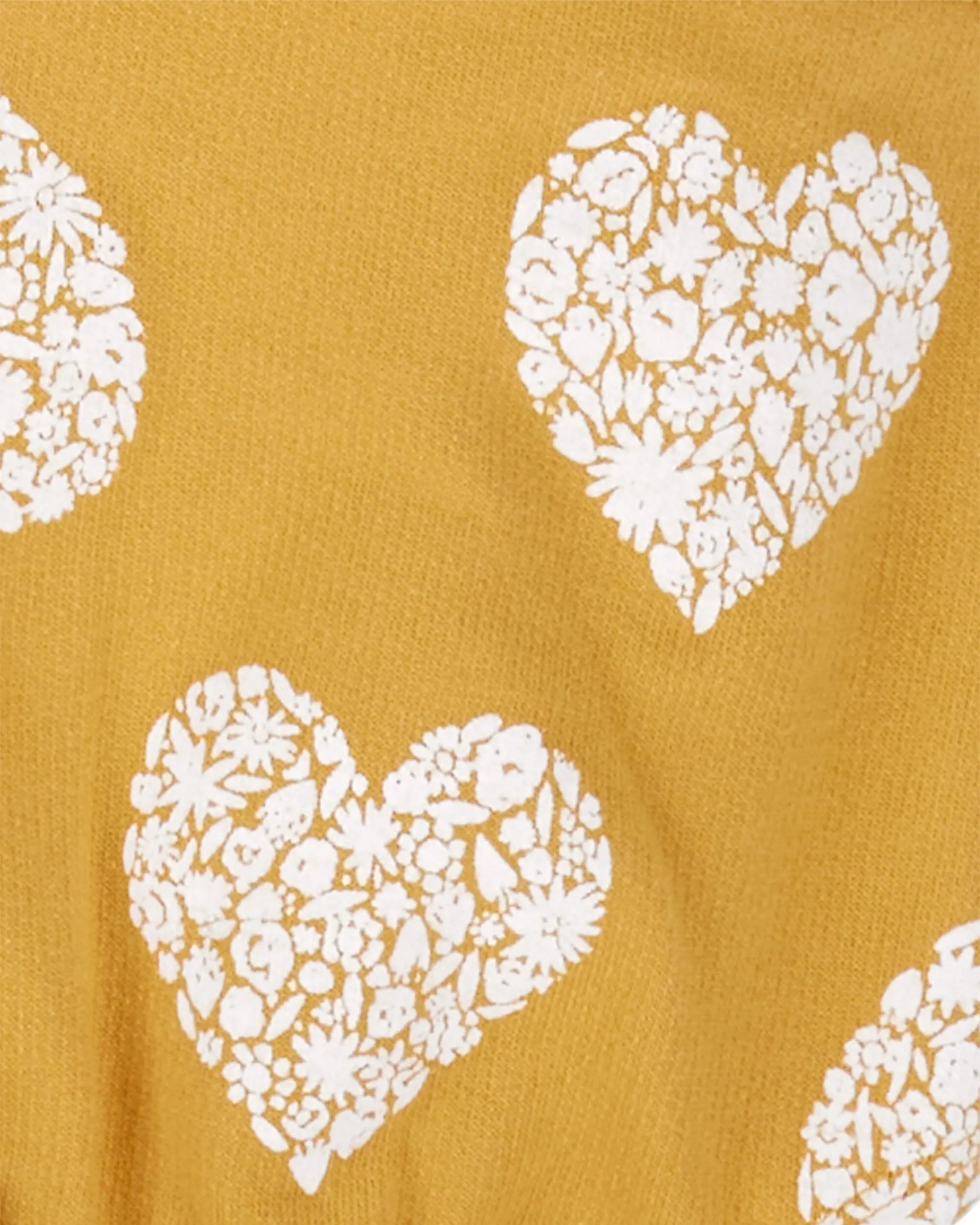 Carter's / OshKosh Baby 3-Piece Yellow Heart Little Vest Set