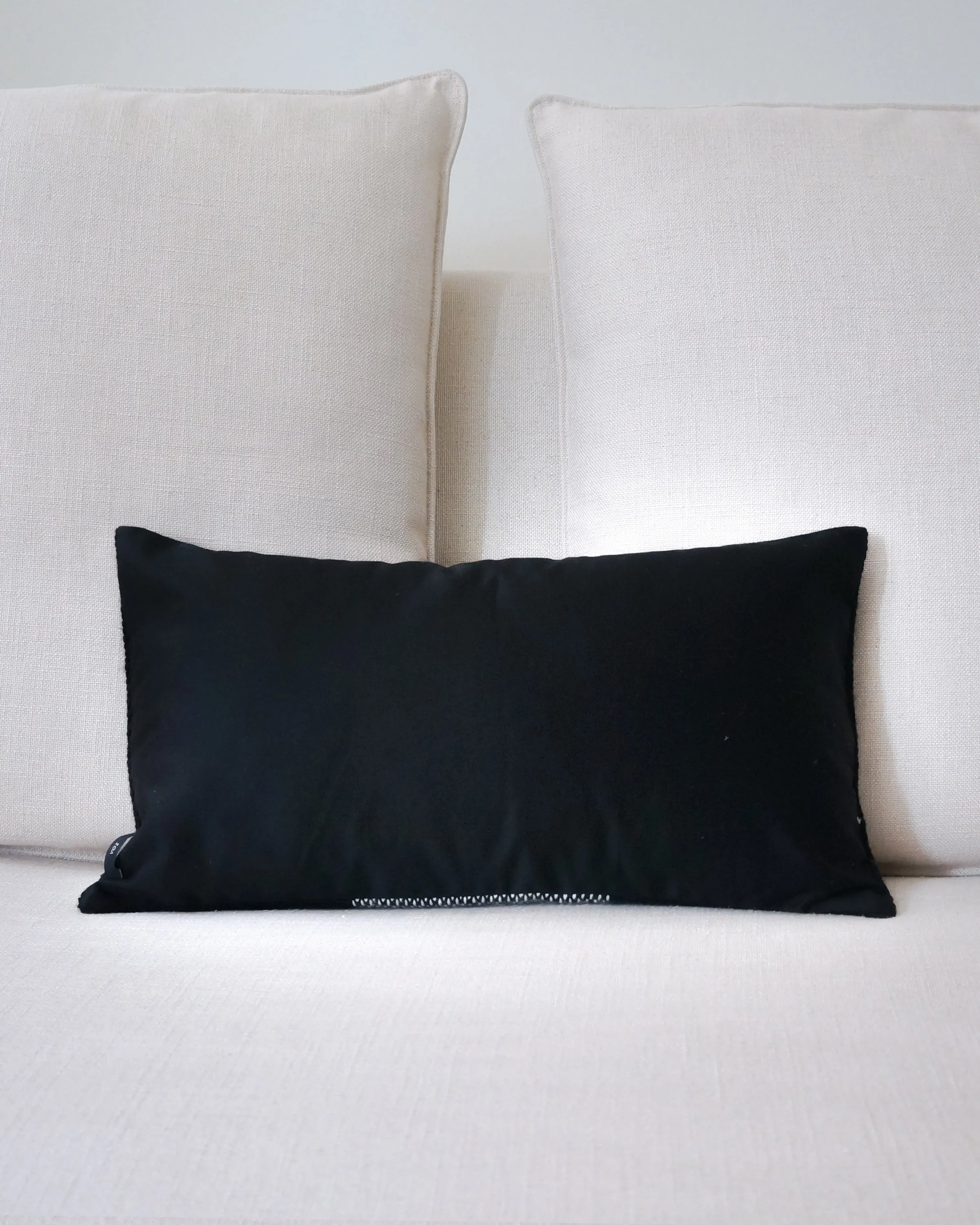 Center Stripe Lumbar Pillow 11 X 20