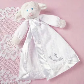 Christening Lamb Blanket by Mary Meyer