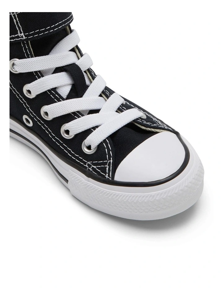 Chuck Taylor All Star 1V Easy-On Hi Youth Sneakers in Black