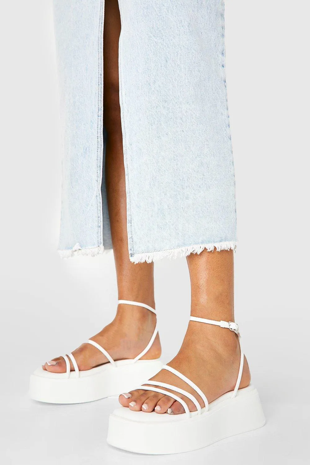 Chunky Platform Strappy Sandals