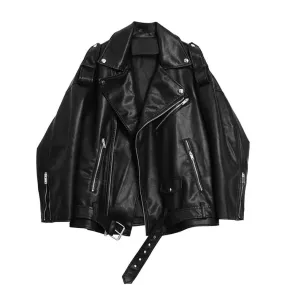 Come As You Are Grunge Leather Jacket