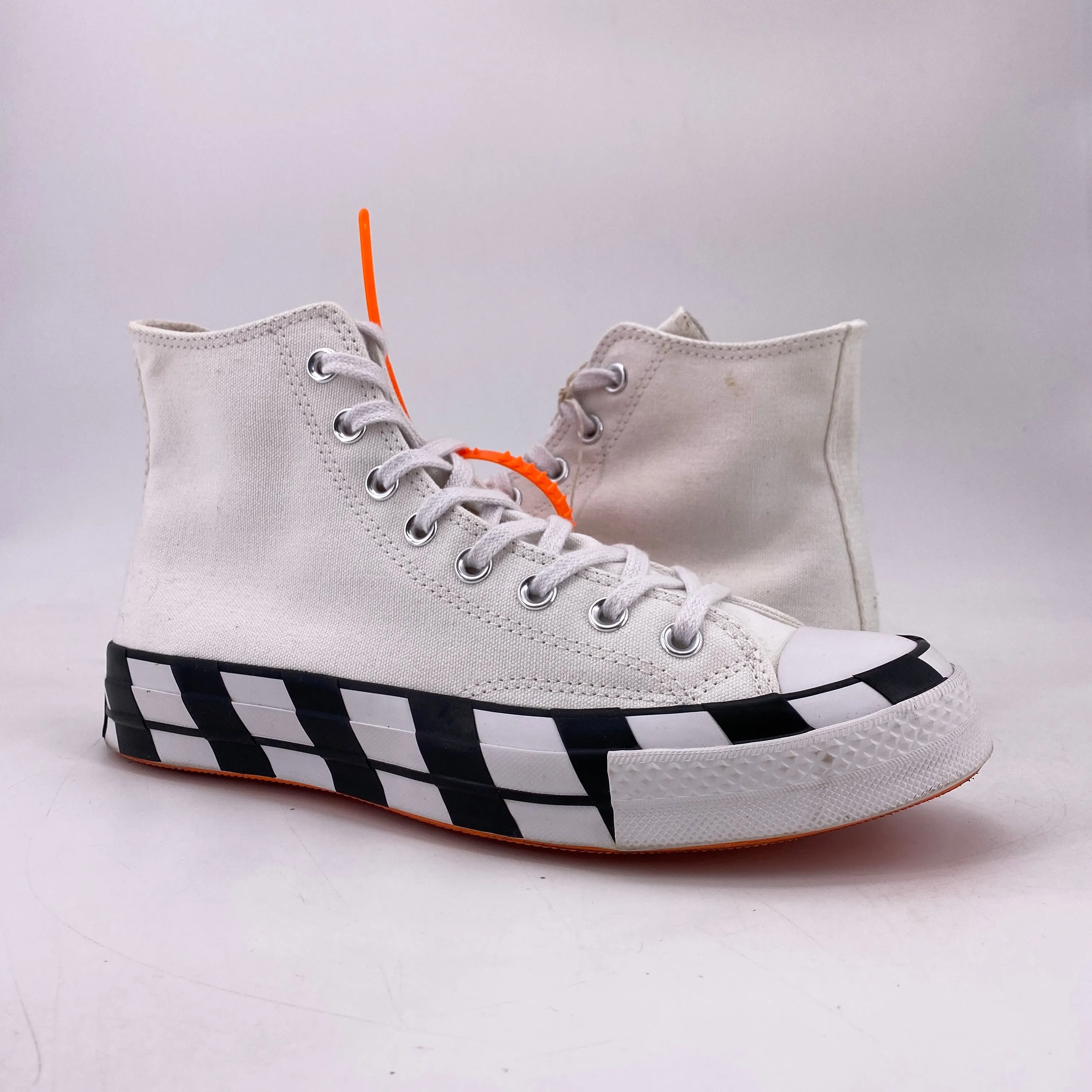 Converse Chuck Taylor 70's Hi Off White 2018 Used Size 8.5