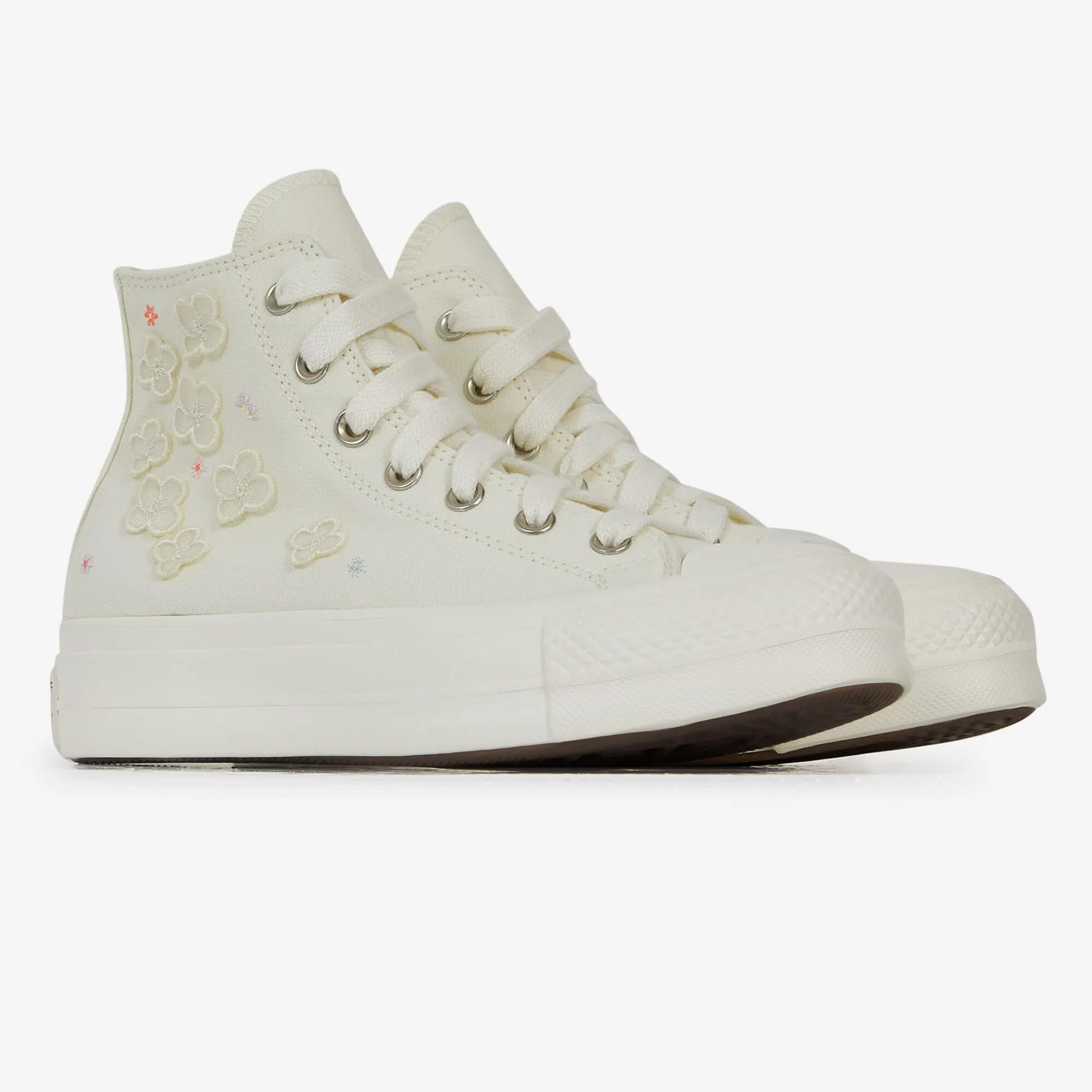 CONVERSE CHUCK TAYLOR ALL STAR LIFT HI FLOWER PLA