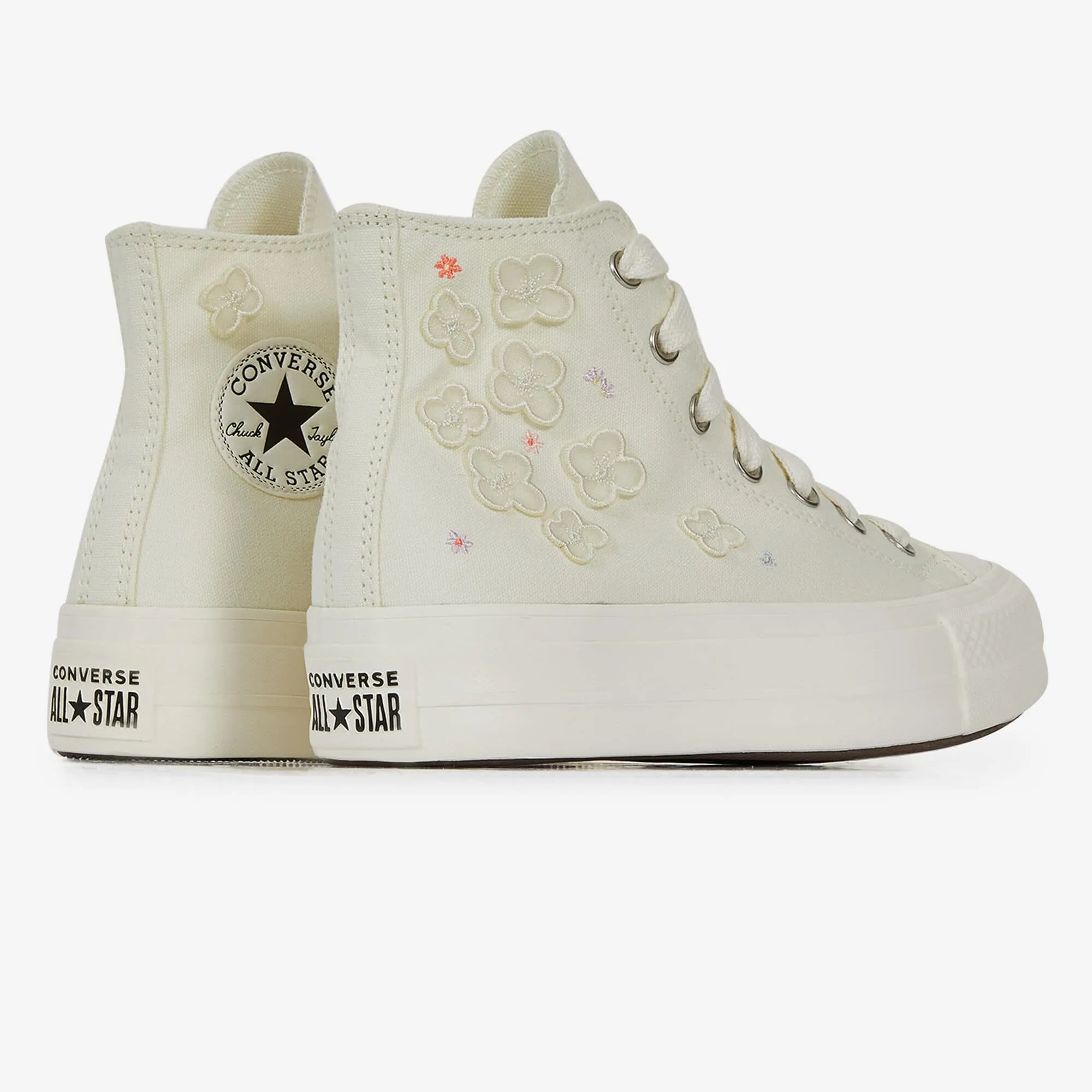 CONVERSE CHUCK TAYLOR ALL STAR LIFT HI FLOWER PLA