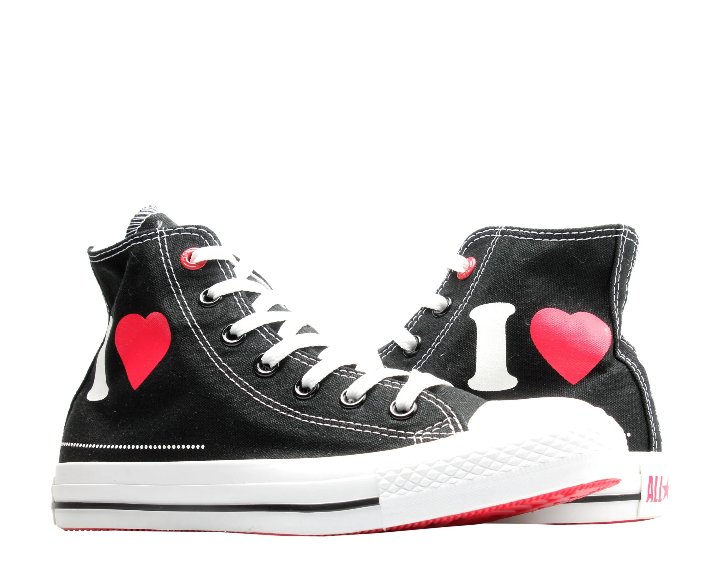 Converse Red Chuck Taylor All Star (Product) Red I Love Hi Sneakers