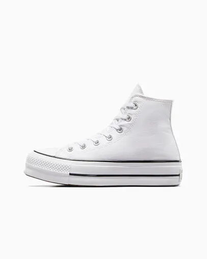 Converse - Women's Chuck Taylor All Star Lift High Top White Platform