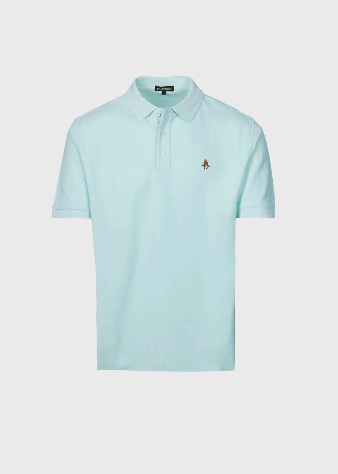 Cotton Piqué Logo Polo