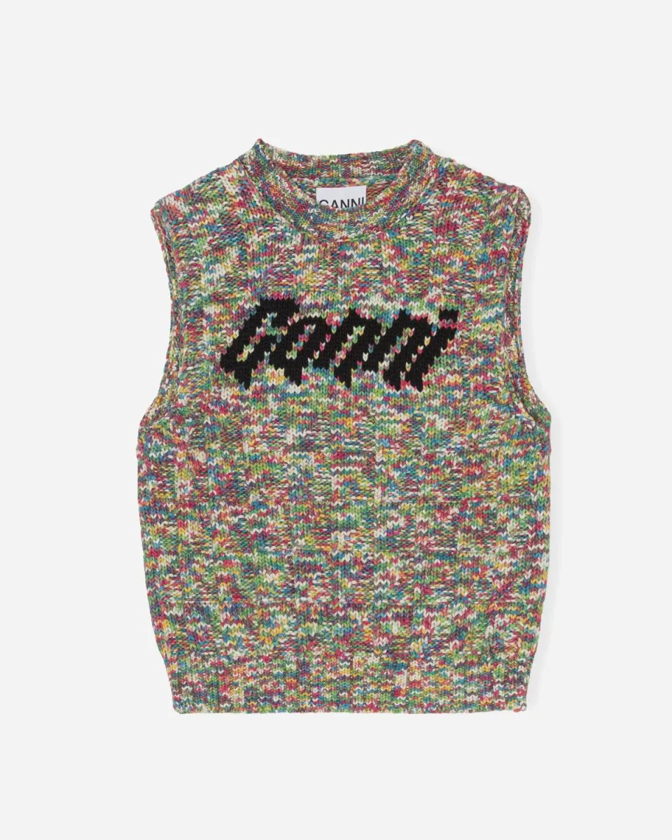 Cotton Rope Vest - Multicolour