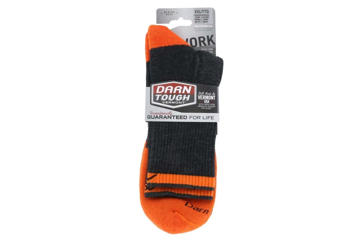 Darn Tough Steely Work Boot Sock Graphite