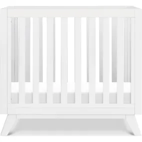 daVinci Otto 3-in-1 Convertible Mini Crib with 4 Mattress, White