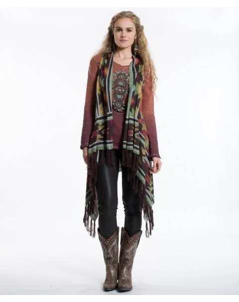 Double D Ranch Enchanted Mesa Vest Autumn