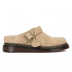 Dr. Martens Isham Desert Oasis Suede Mules (Parchment)