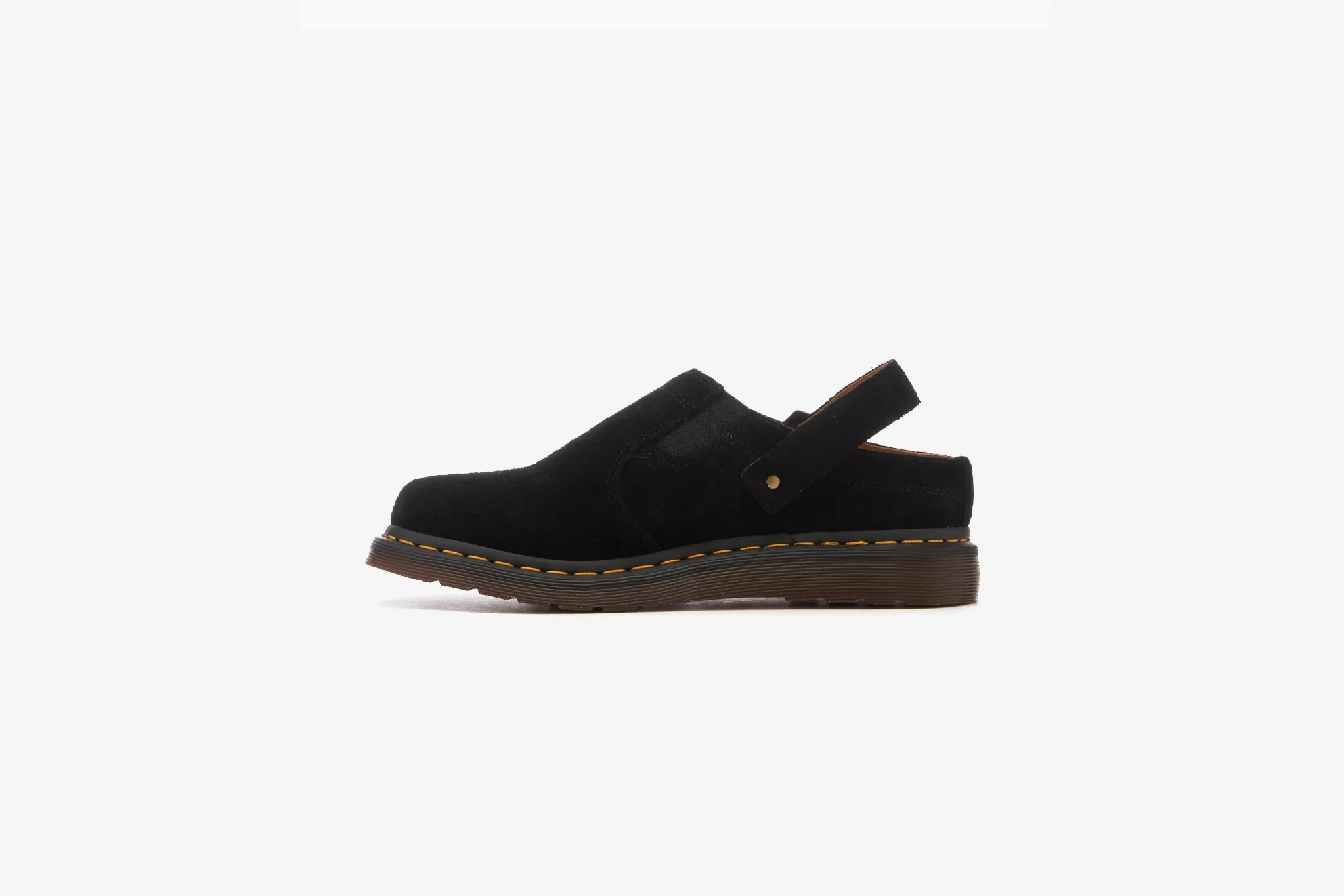 Dr. Martens Isham Suede Mules M - Black